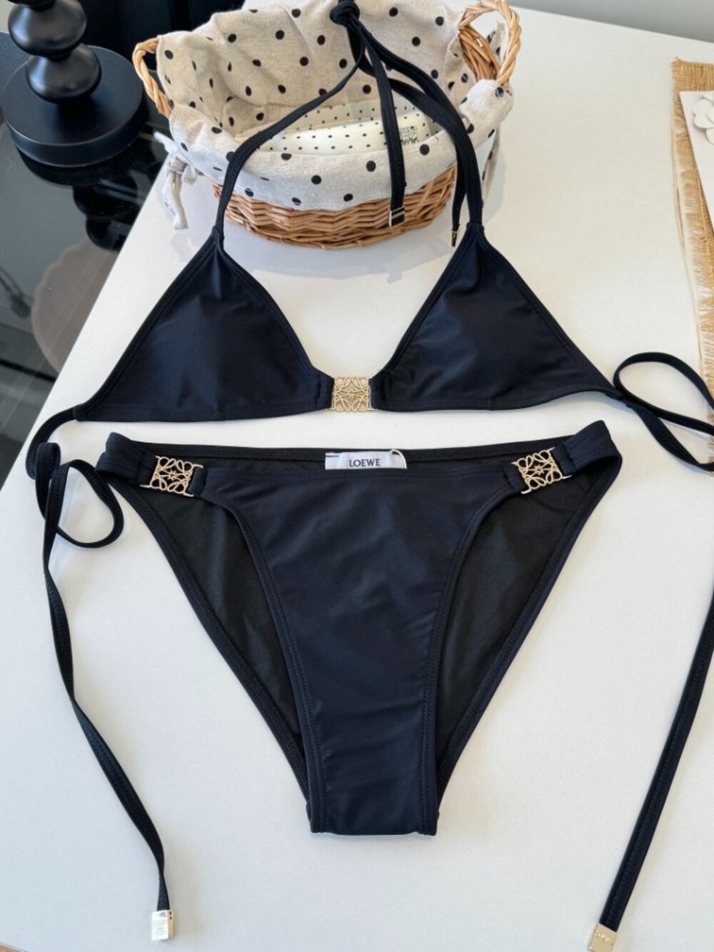 Women's Loewe Black Bikini